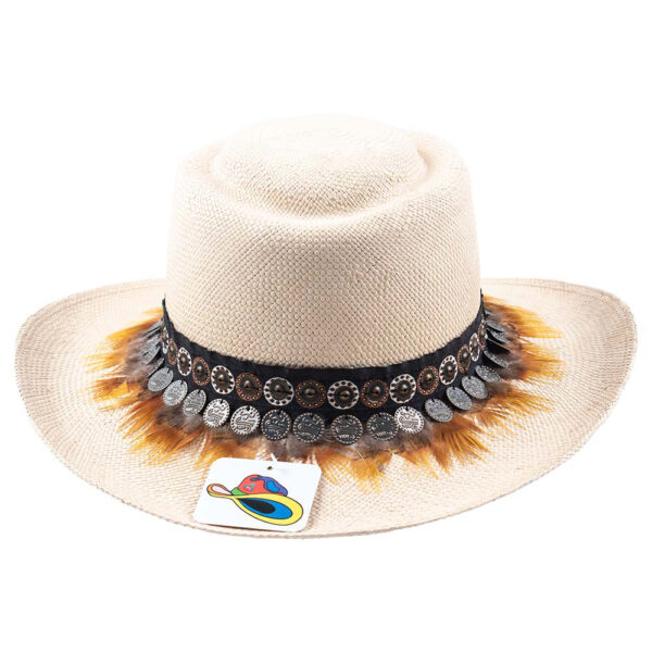 Panama-hat Plumas Amarillas