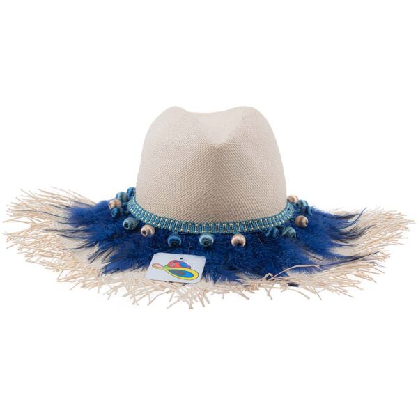 Panama-hat Plumas Azules