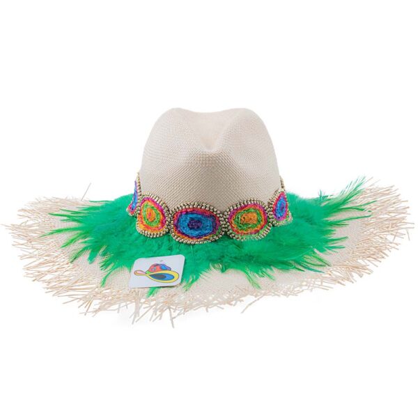 Panama-hat Plumas Verdes