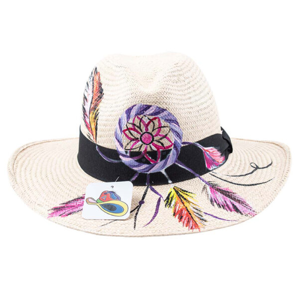 Panama-hat Dream Catcher